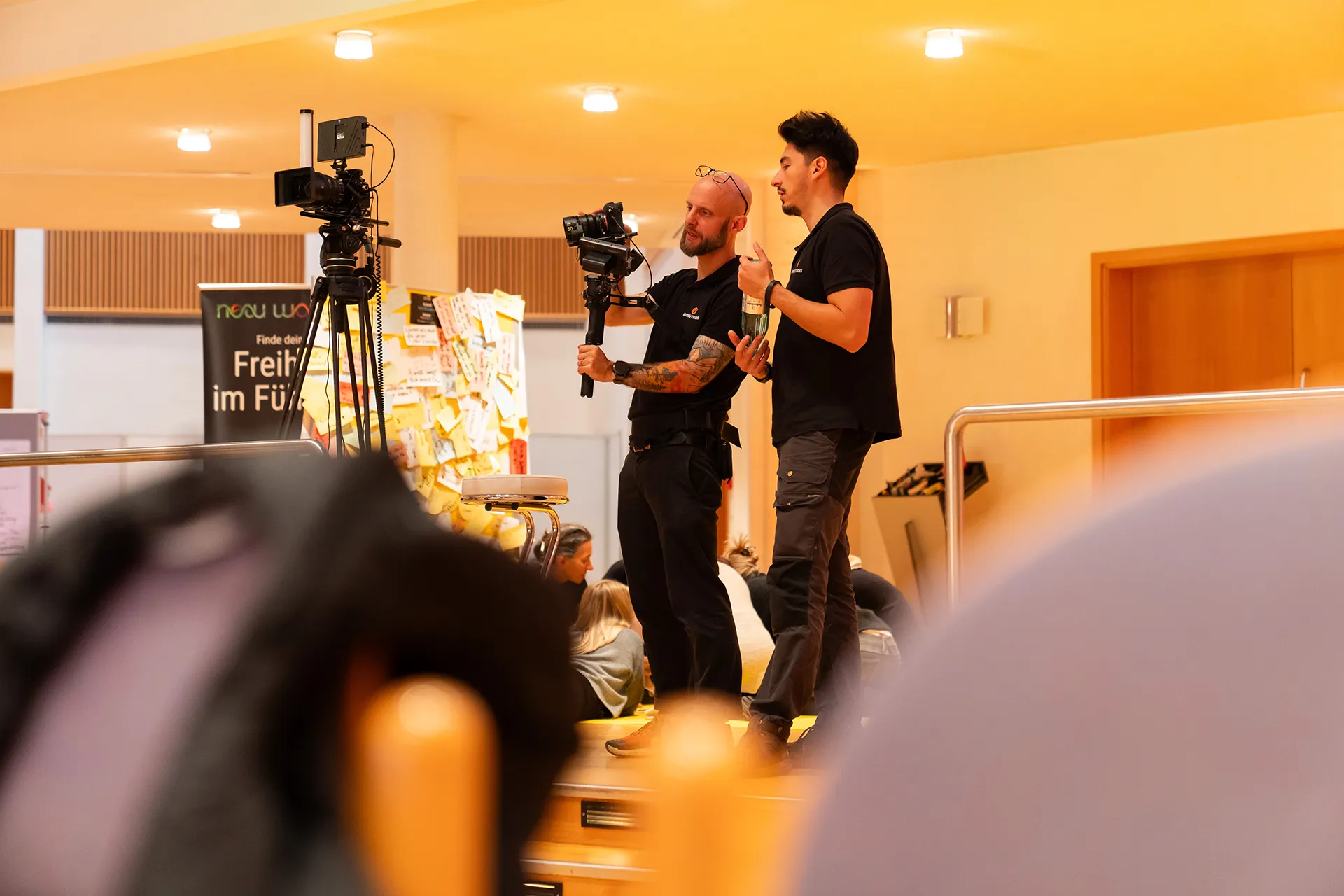 Blick hinter die Kulissen einer Bornvisions-Produktion