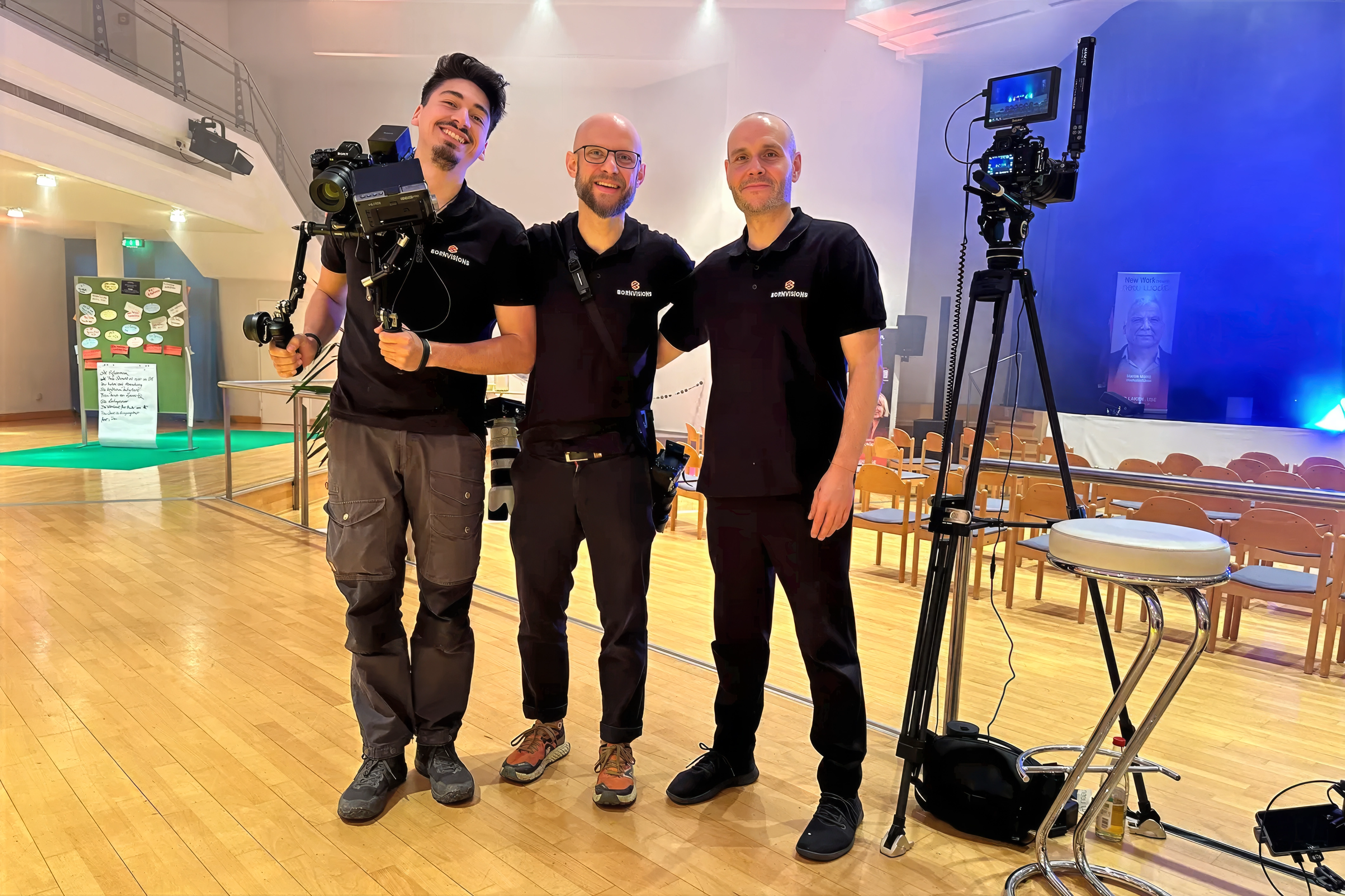 Blick hinter die Kulissen einer Bornvisions-Produktion