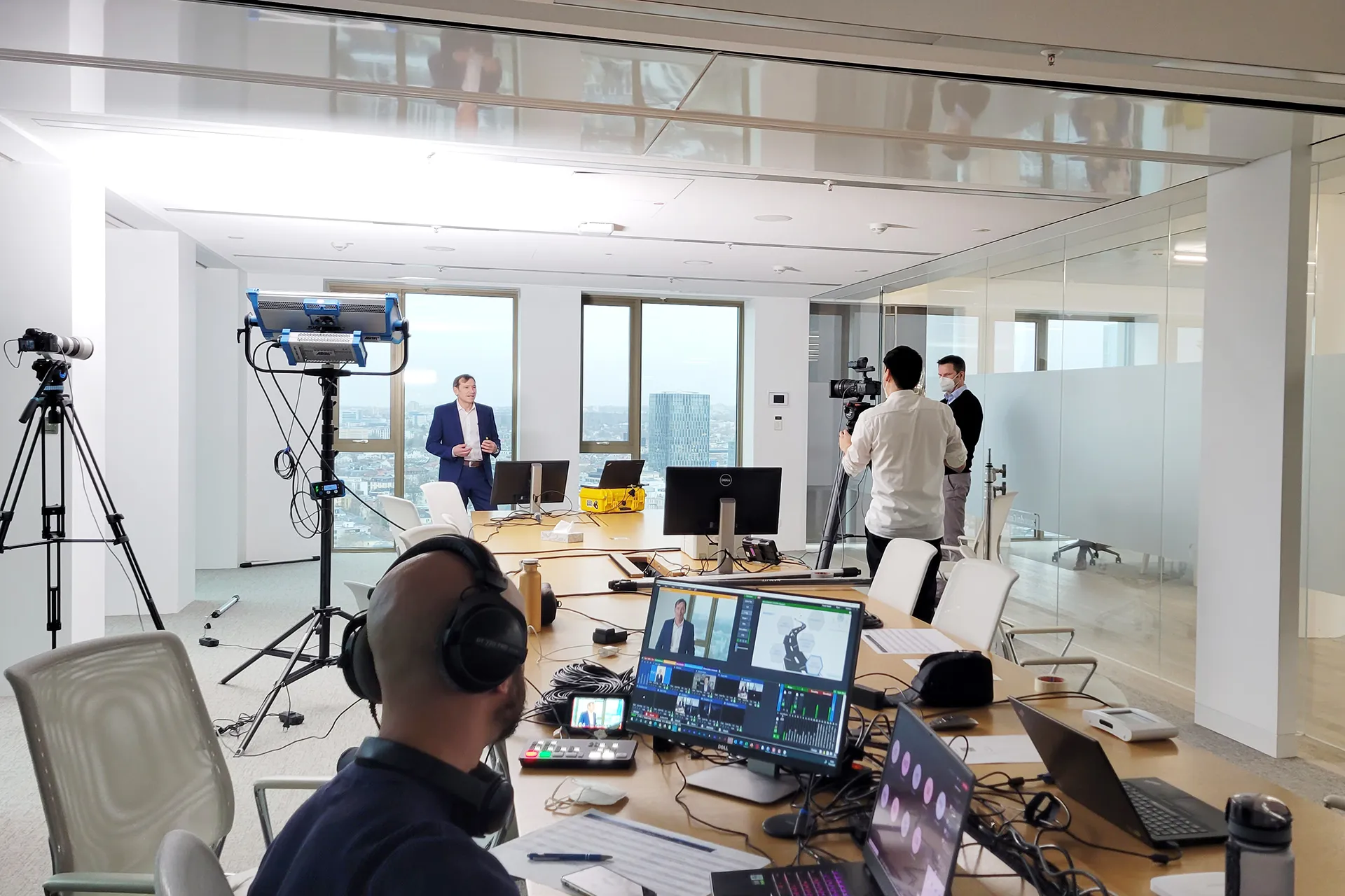 Blick hinter die Kulissen einer Bornvisions-Produktion